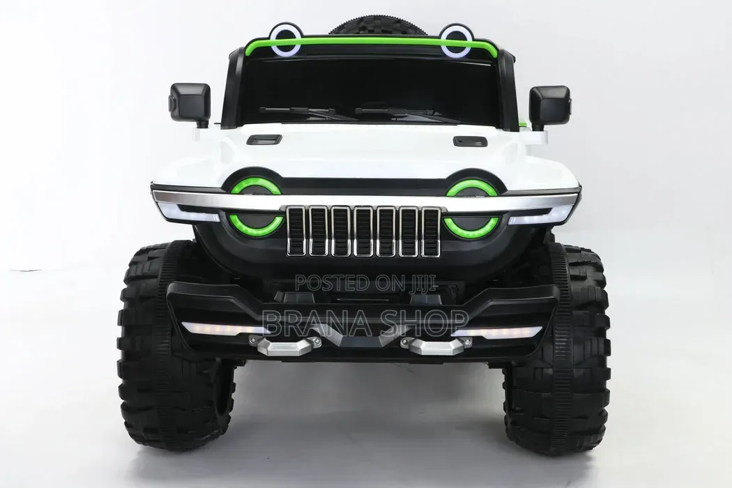24V Electric Ride-on Truck for Kids – Two-Seater Remote-Controlled Car