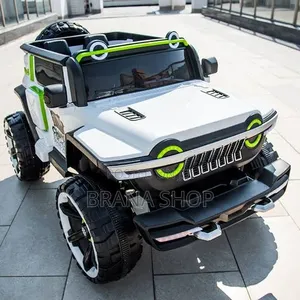 **WN-1166 Series Heavy-Duty 12V Kids Ride-on SUV Jeep – White **