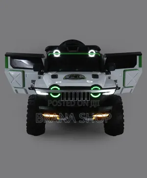 **24V Kids 2-Seater Electric Ride-on Truck With Remote Control – Grey