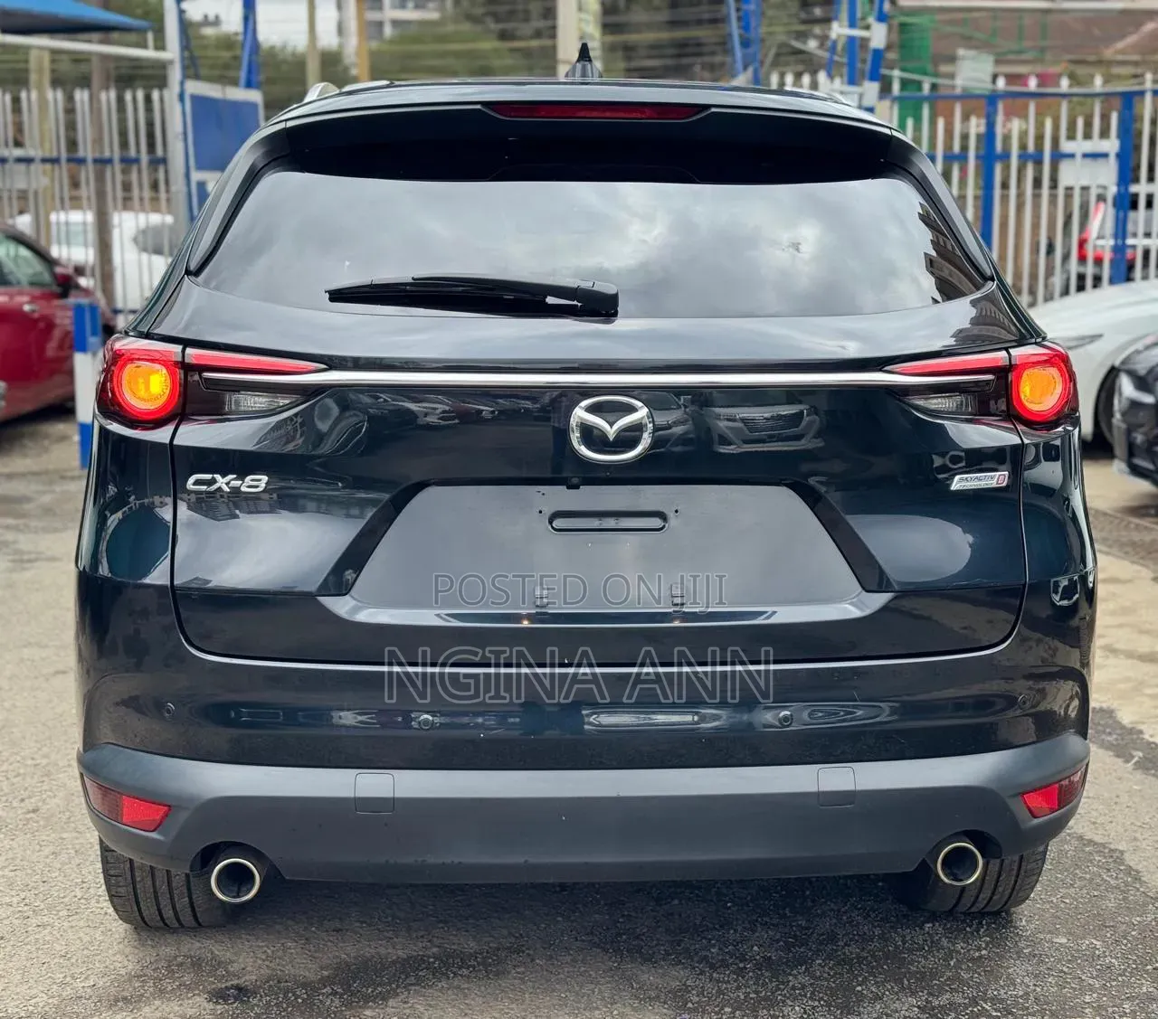 Mazda CX-8 2018 Gray