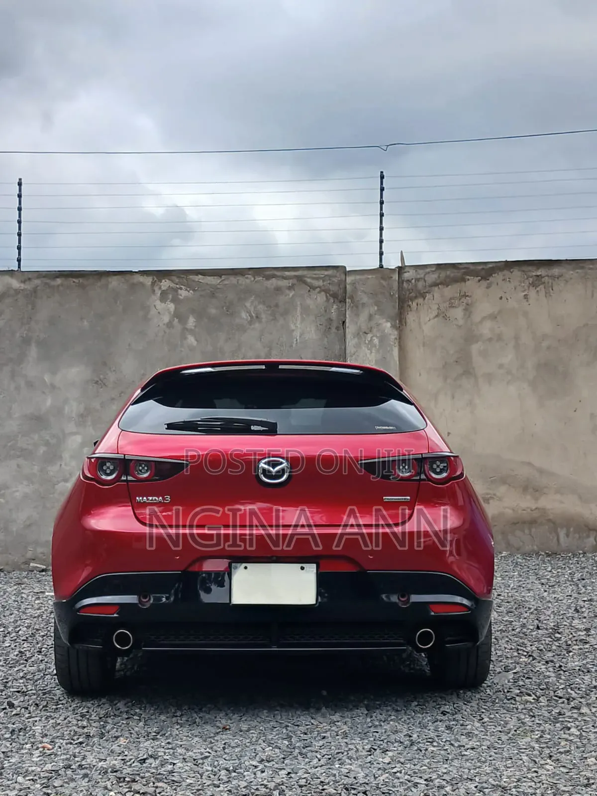 Mazda 3 2019 Red