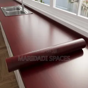 Easy DIY Wooden Effect Contact Papers for Your Kitchen Cabinets