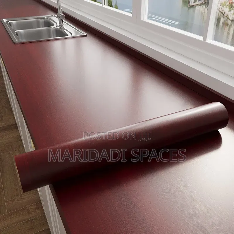 Easy DIY Wooden Effect Contact Papers for Your Kitchen Cabinets
