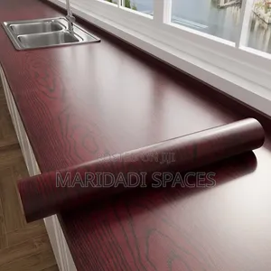 Easy DIY Wooden Effect Contact Papers for Your Kitchen Cabinets