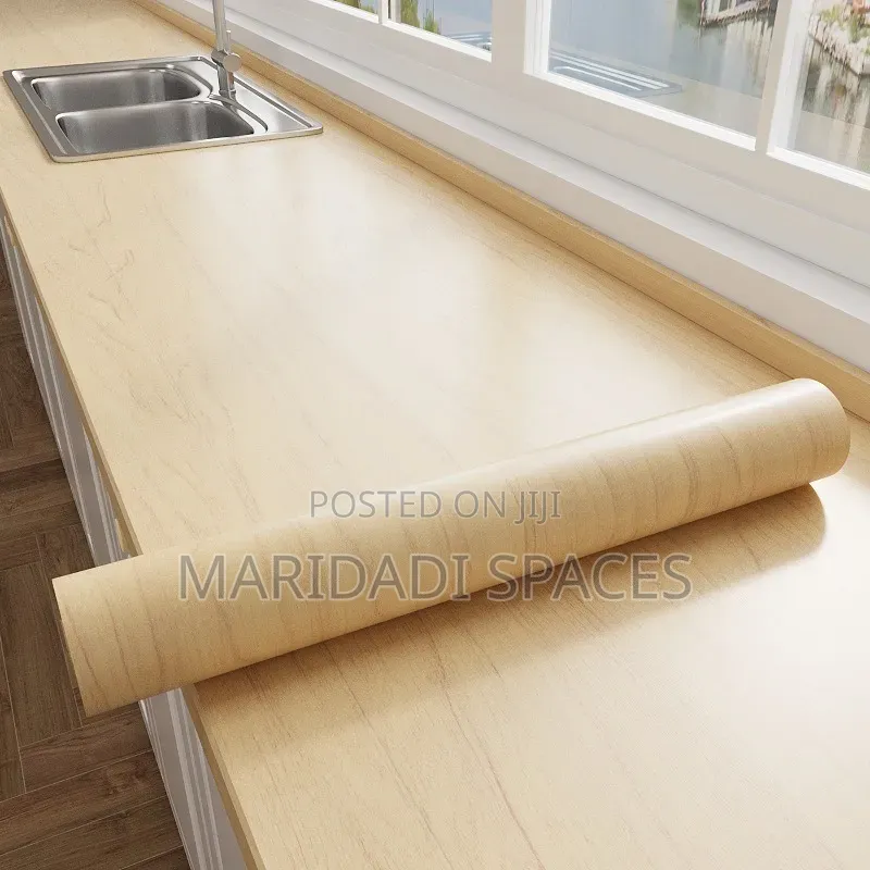 Transform Your Furniture With These Black and Cream Contact Papers