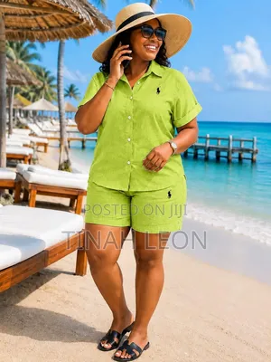 Holiday Linen Shorts