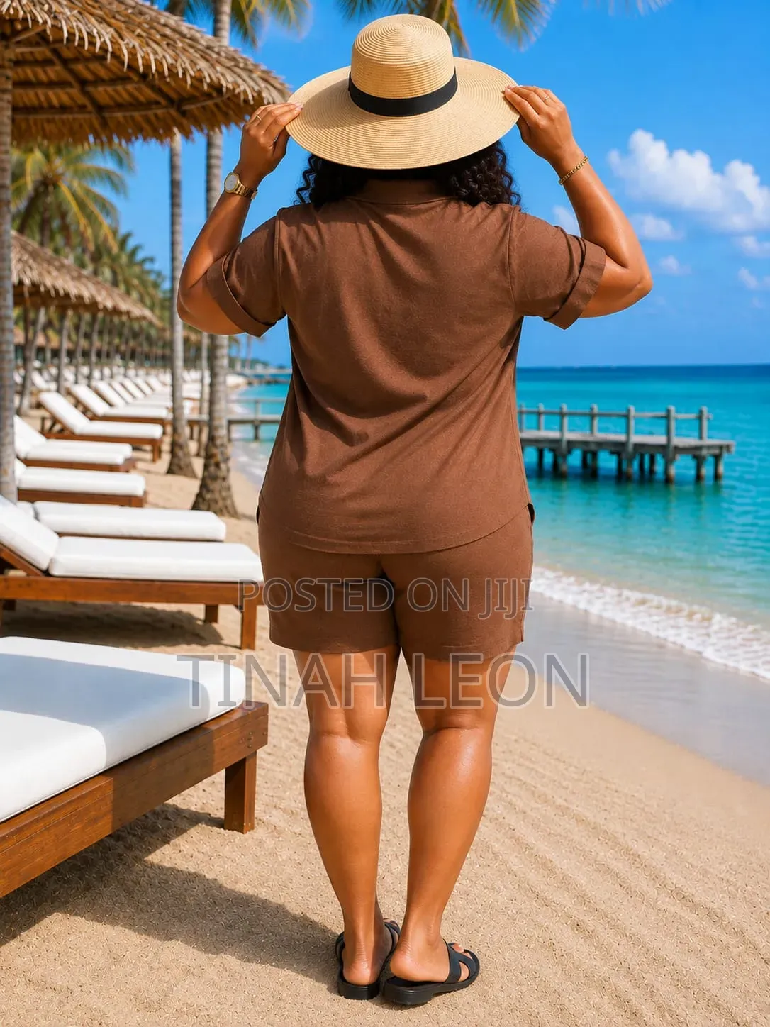 Holiday Linen Shorts