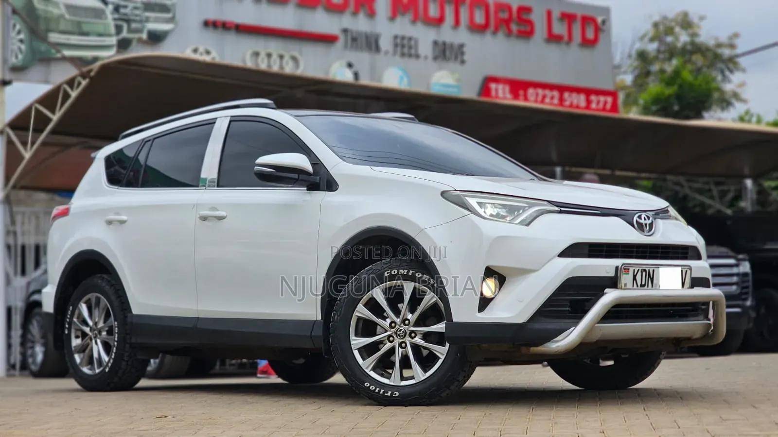 Toyota RAV4 Limited AWD (2.5L 4cyl 6A) 2016 White