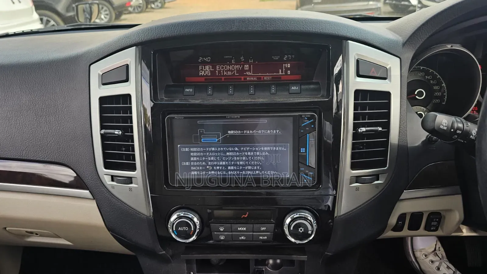 Mitsubishi Pajero V80 3.2 DI-D 2019 Black