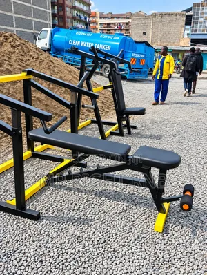 Plate Loaded Adjustable Benches + FREE WEIGHTS + FREE BARS