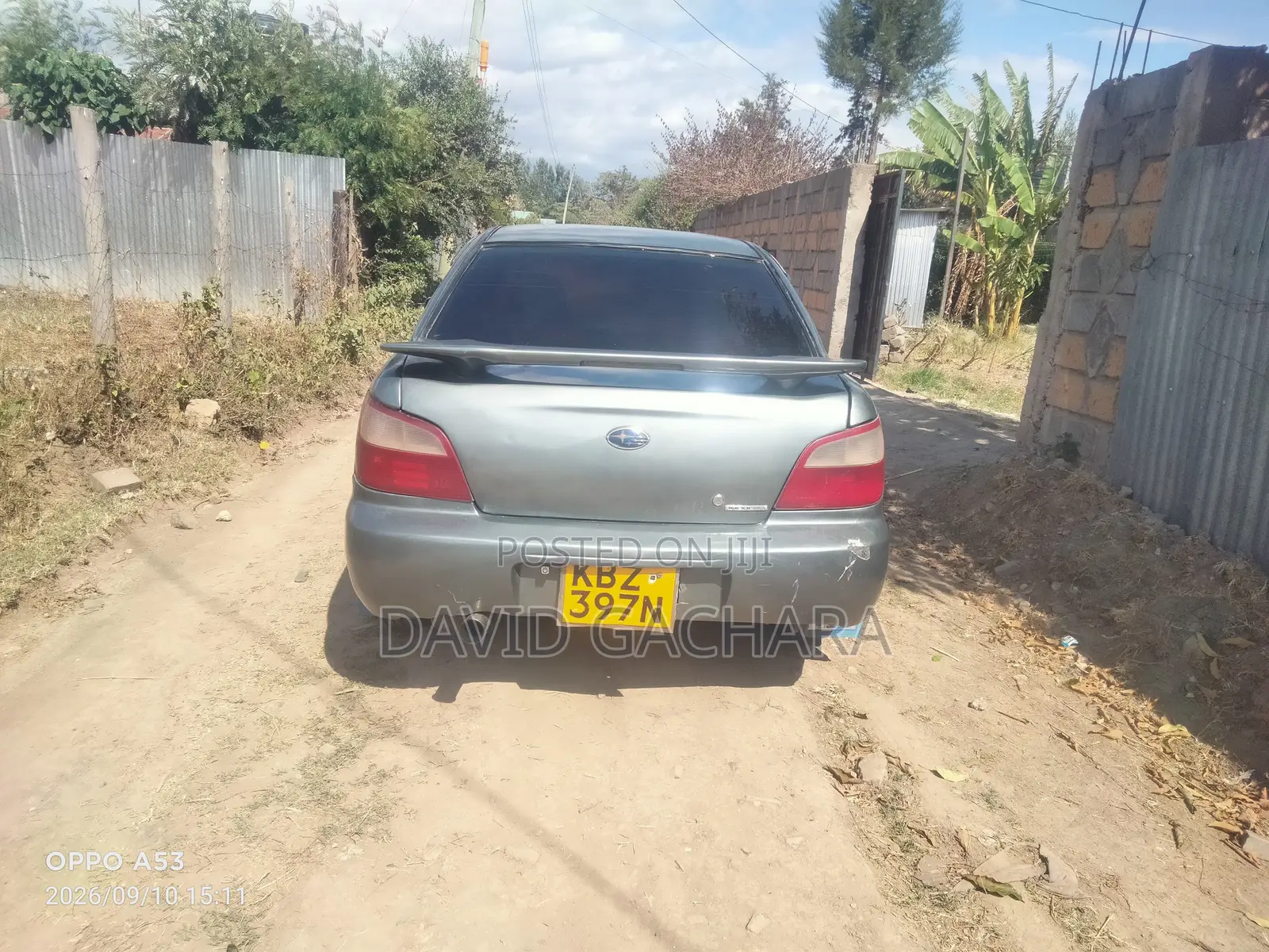 Subaru Impreza 2.0 R Sedan Automatic 2006 Gray