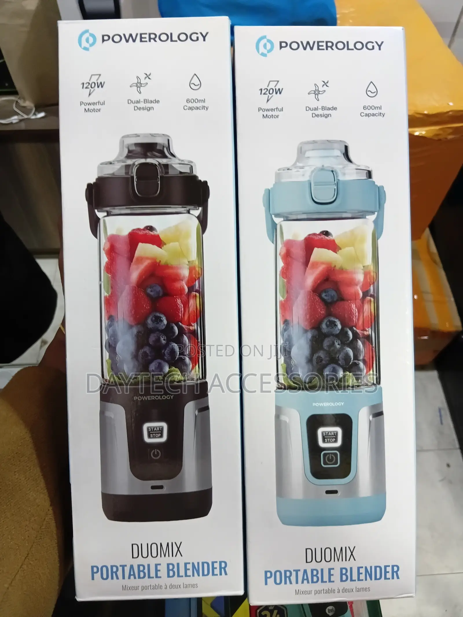 Powerology Duomix Portable Blender – 600mL