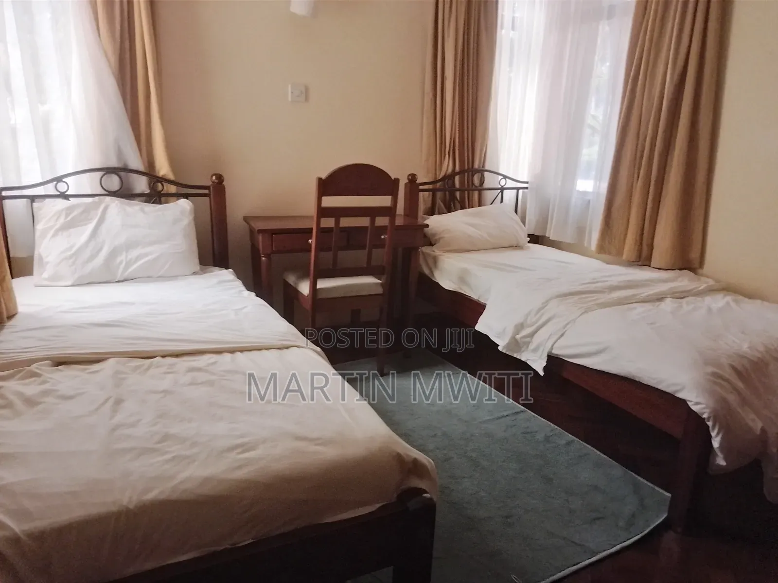 Furnished 2bdrm Apartment in State House for rent