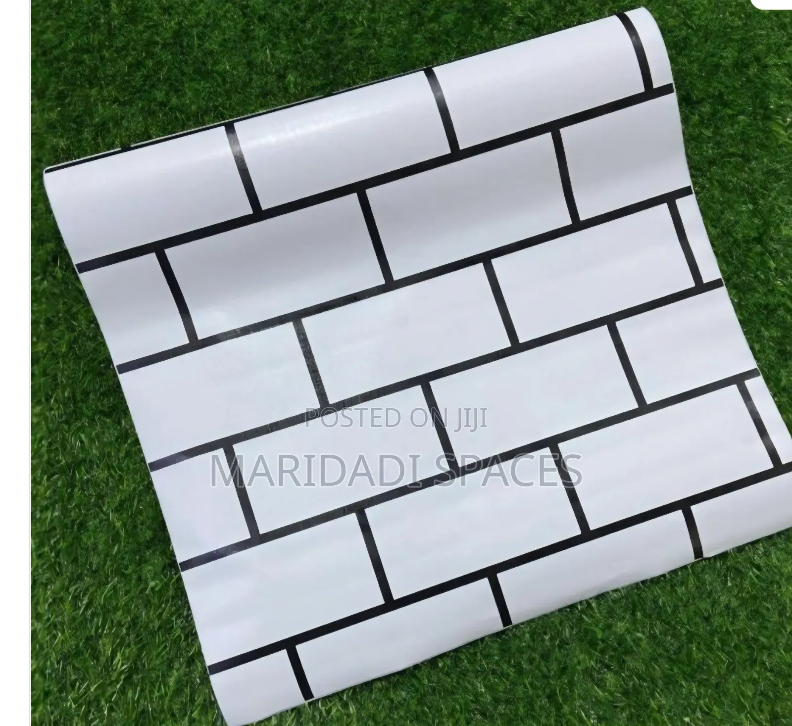 Brown and Grayish Brick Self Adhesive Wall Papers Available