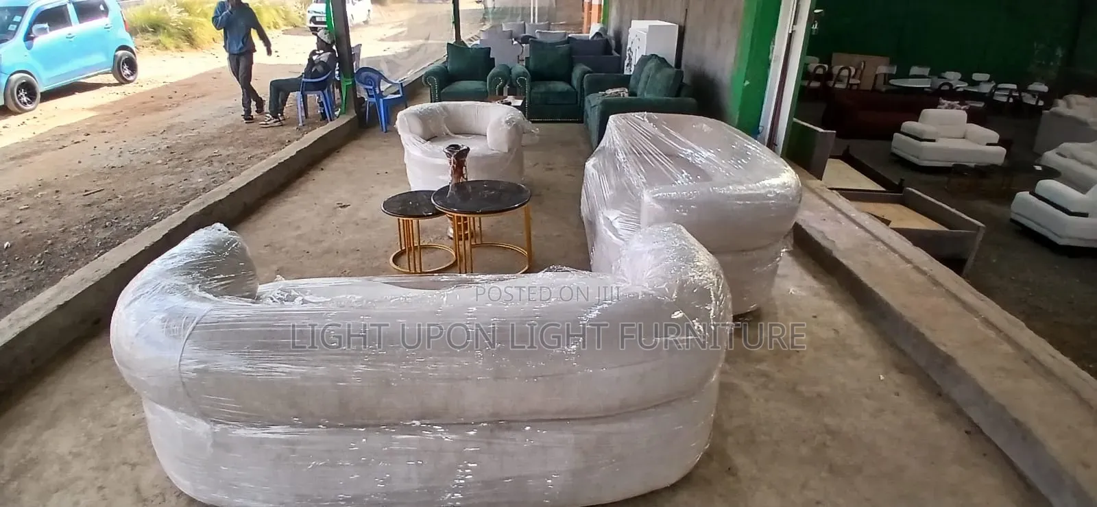 7 Seater Curved Sofa