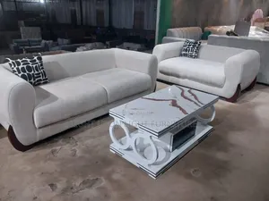 5 Seater Sofa With Hard Wood Stand