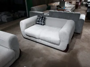 5 Seater Sofa With Hard Wood Stand
