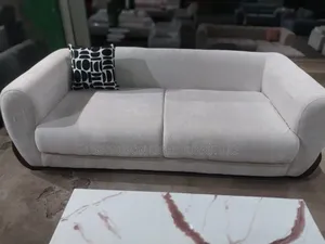 5 Seater Sofa With Hard Wood Stand