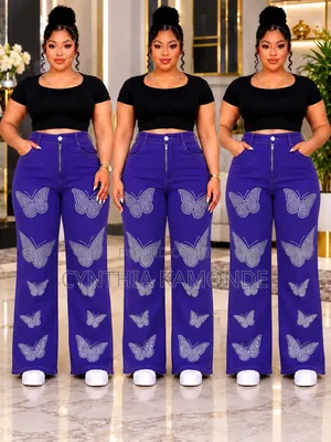Butterfly Ladies Jeans