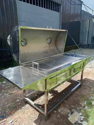 Stainless Steel Multi-Tier Shelving Unit,