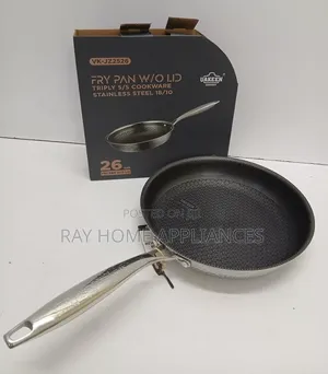 26cm Stainless Steel Non_stick Frying Pan 
No Lid