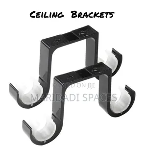 Very Strong Ceiling Brackets for Heavy Curtain Rods