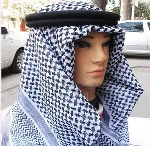 Arabian Style Shemagh / Keffiyeh Head Scarf Set