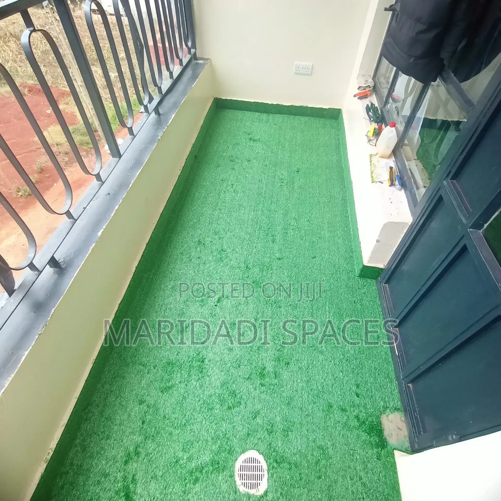 A Finish Installed 15mm Synthetic Grass Carpet