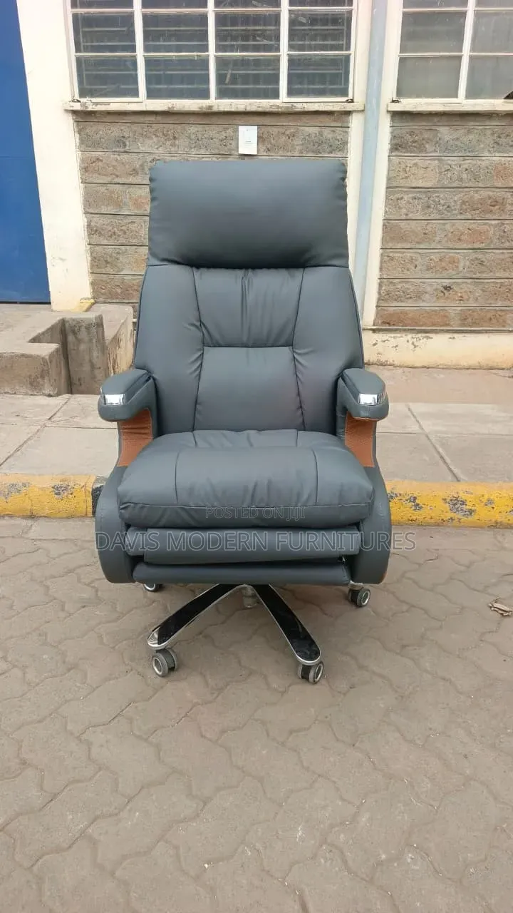Brown Accent Recliner Office Chair