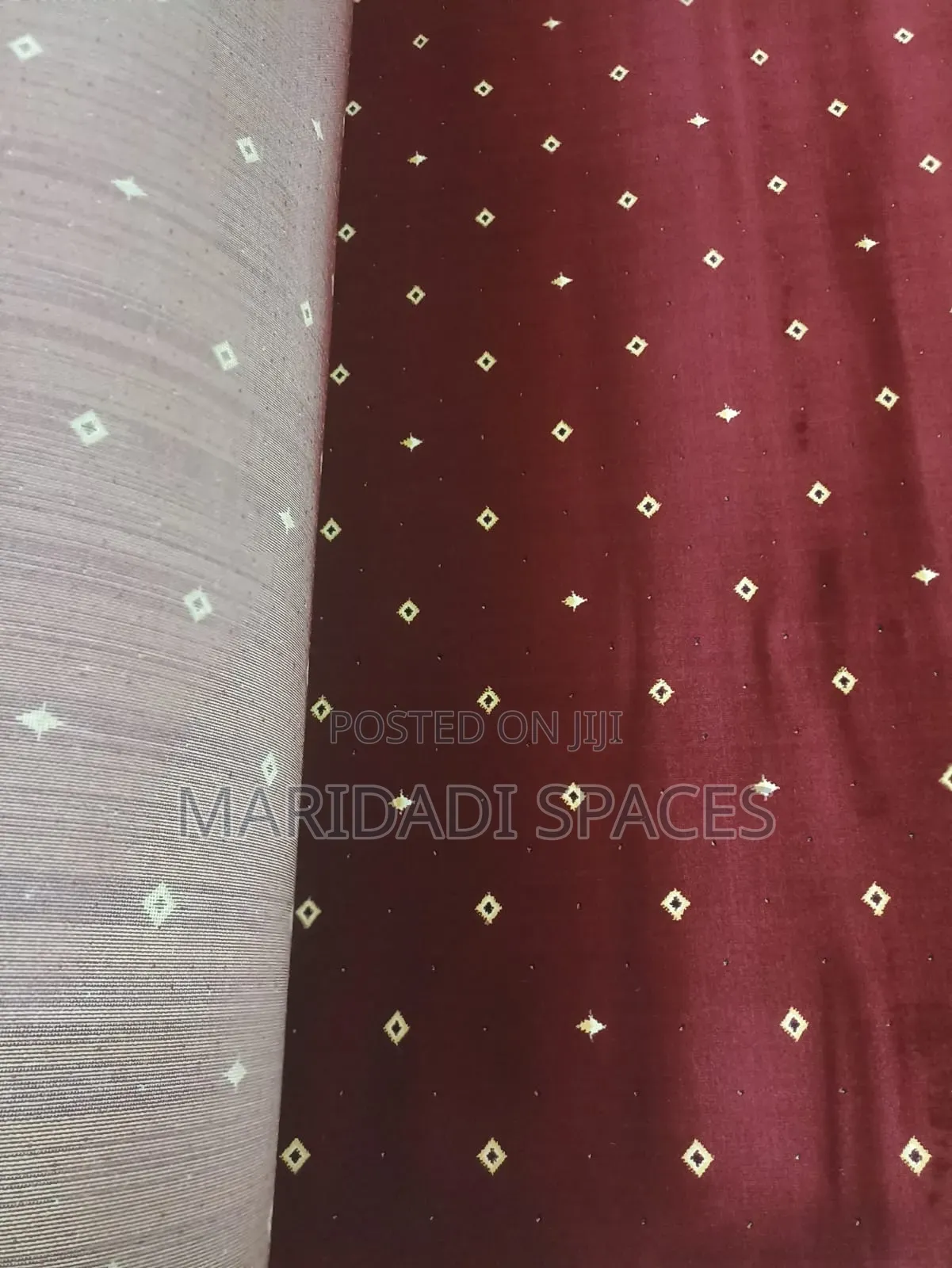 Red and Maroon Presidential/Executive Carpet