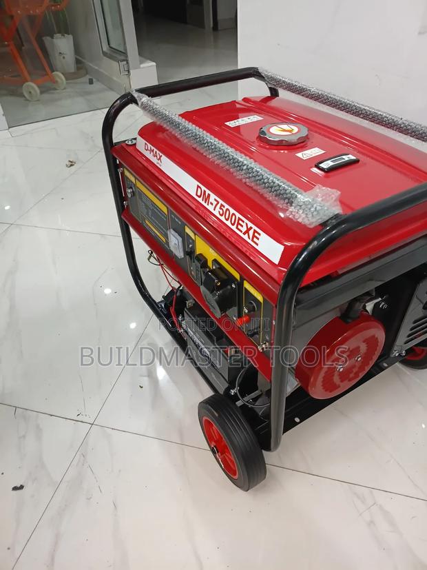 8kva D-Max DM-7500EXE Portable Gasoline Generator