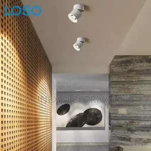 Foldable LED Surface Mount Downlight Aluminum 360 Rotatable