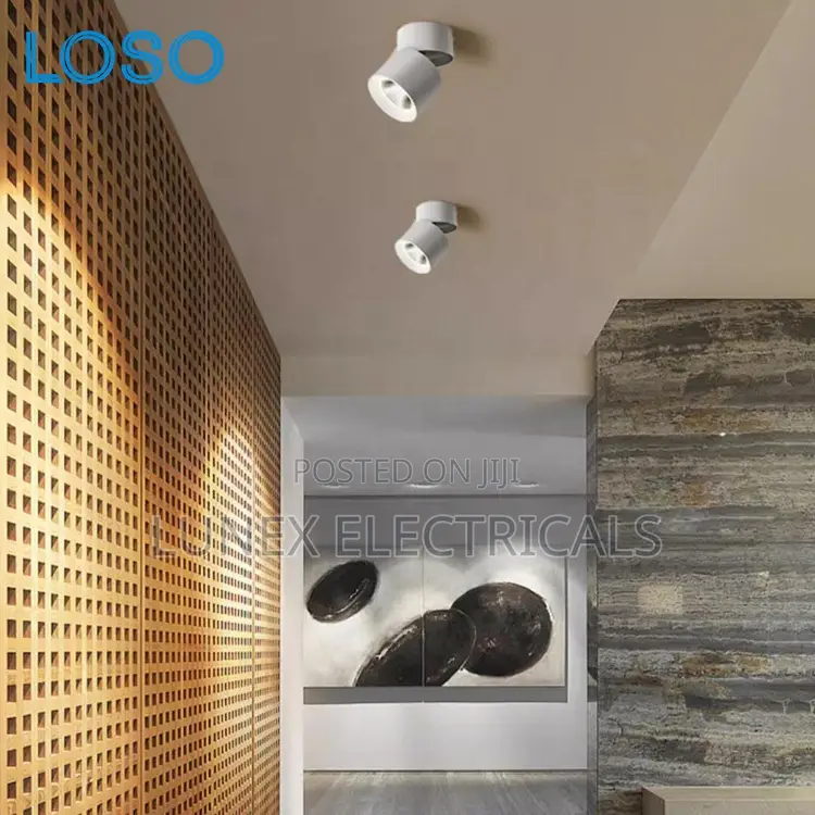 Foldable LED Surface Mount Downlight Aluminum 360 Rotatable