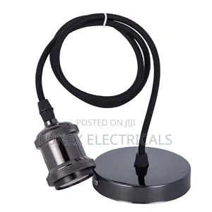 Home Metal Screw Ceiling Hanging Edison Lamp Vintage E27