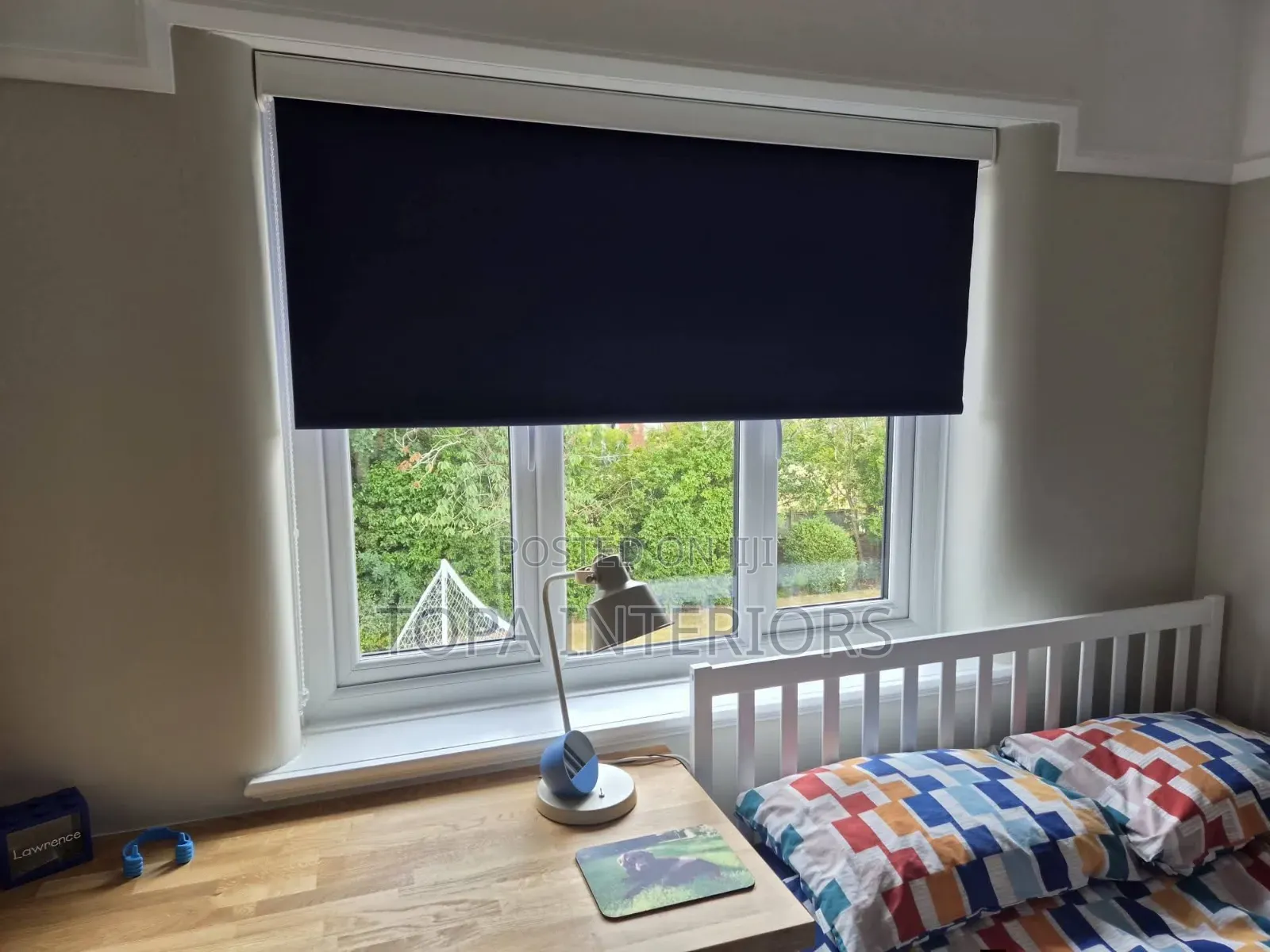 Blackout Bedroom Roller Window Curtain Blinds