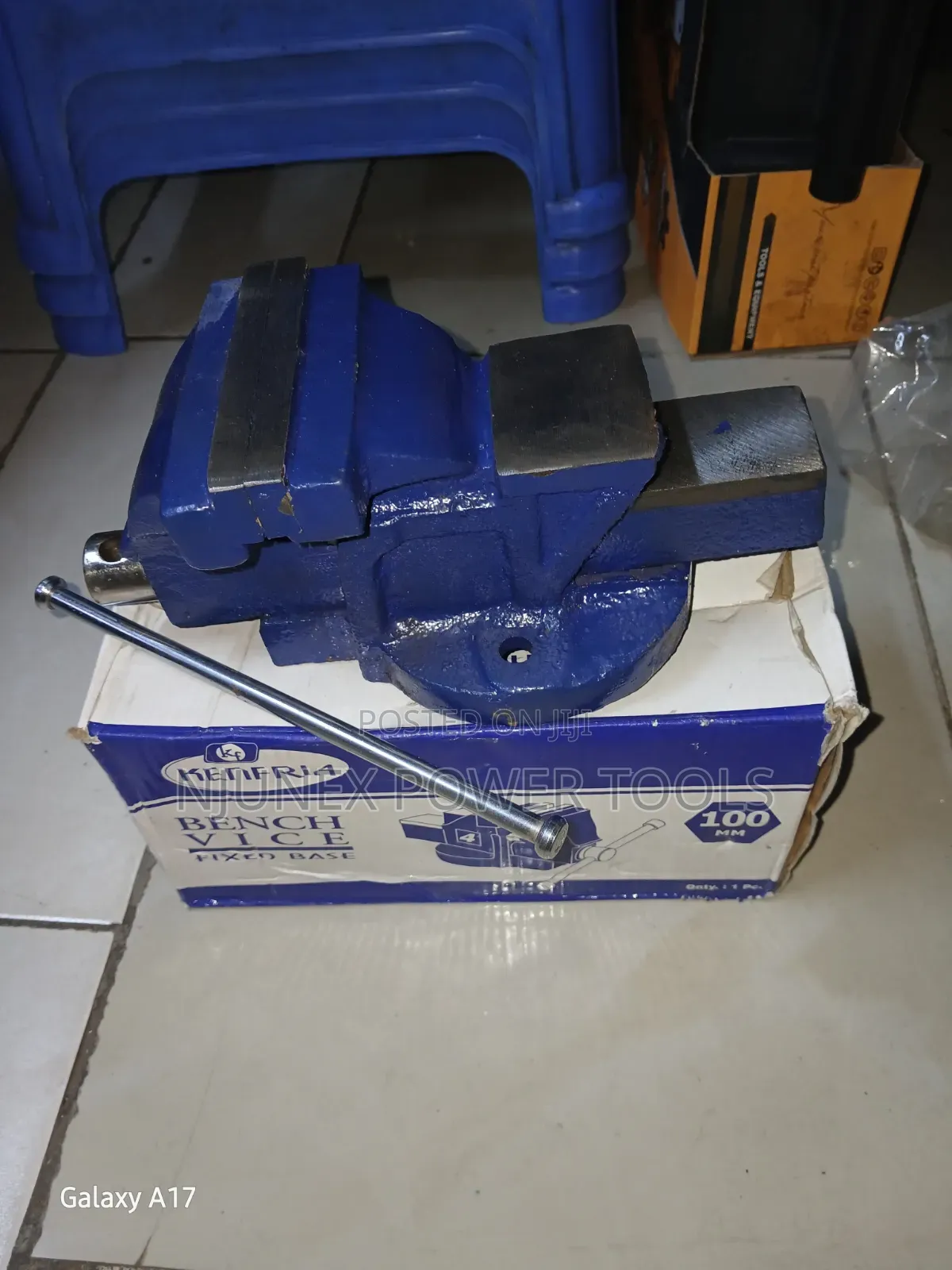 Kenfria 100mm Fixed Base Bench Vice