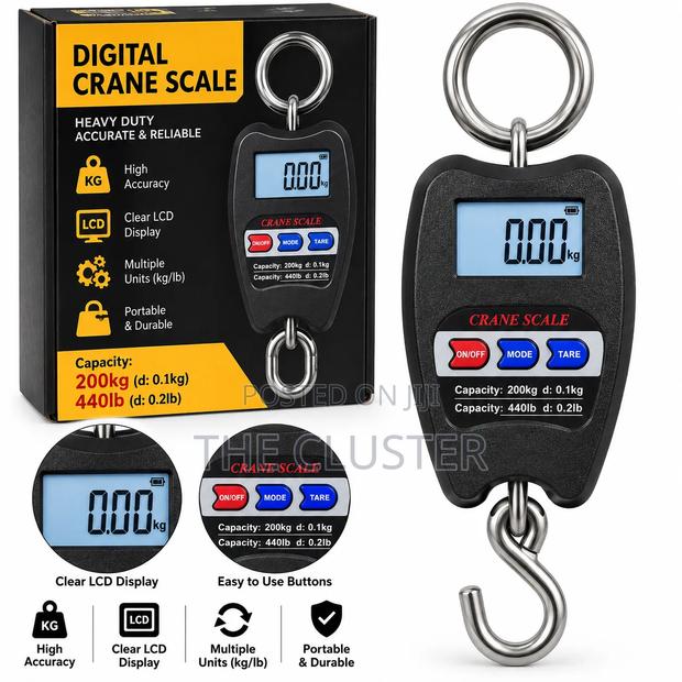 Digital Weighing Scale - main view