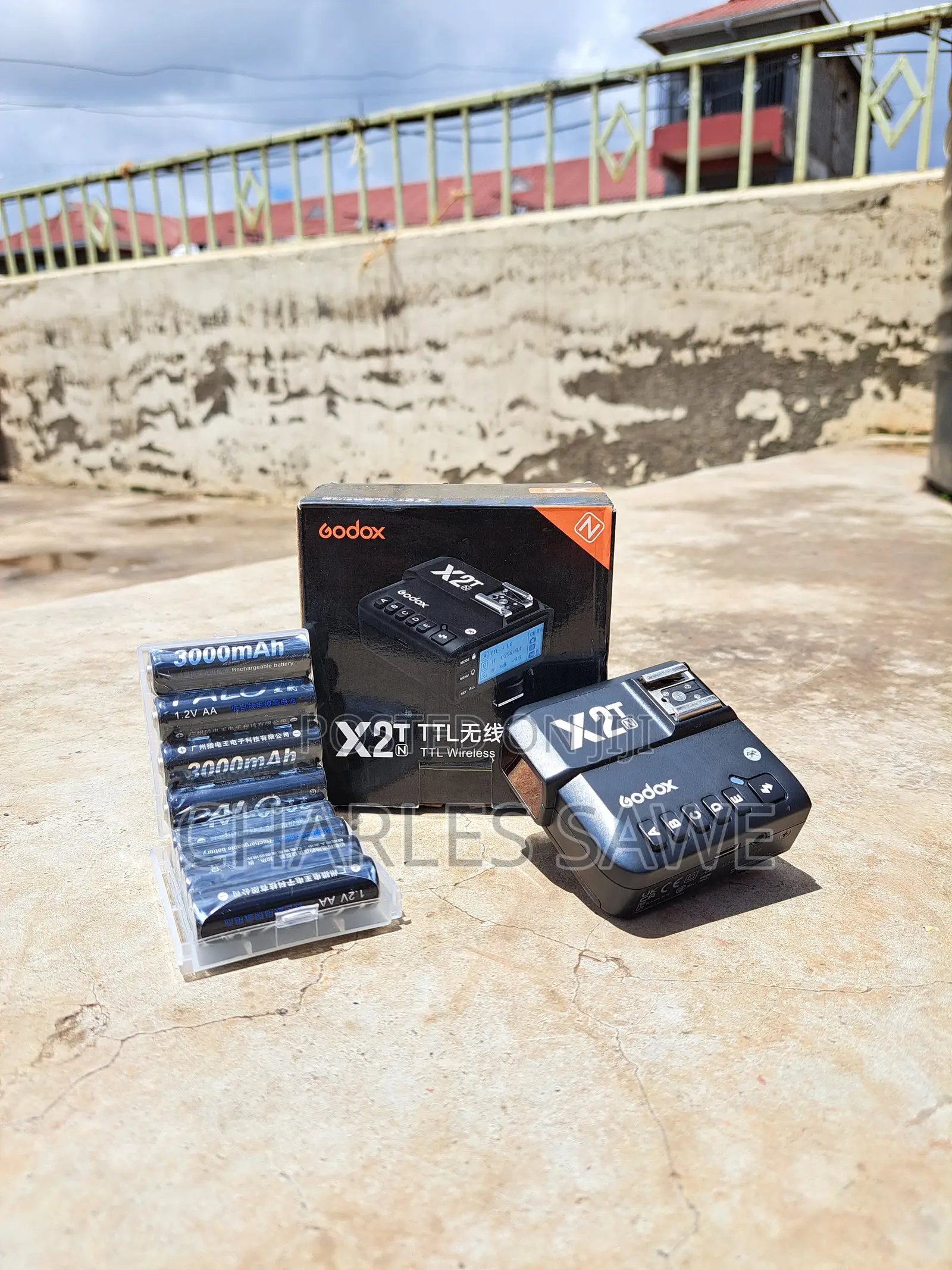Godox X2t-N TTL Trigger for Nikon + Box, Receipt