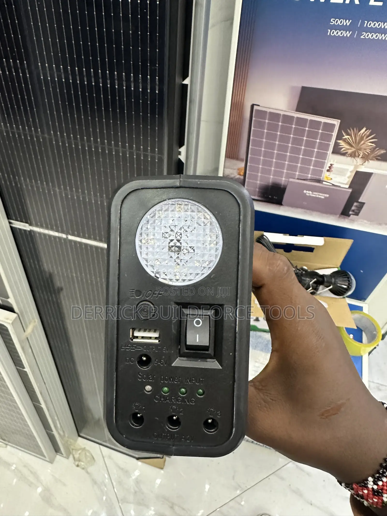 Solarmax Portable/Mobile Solar Light Kit