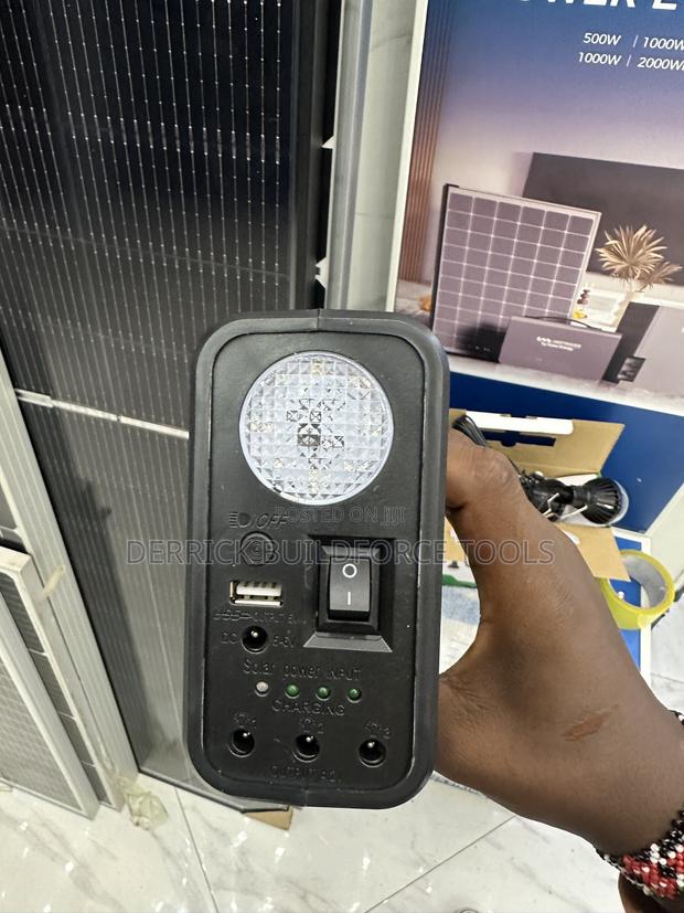 Solarmax Portable/Mobile Solar Light Kit - main view
