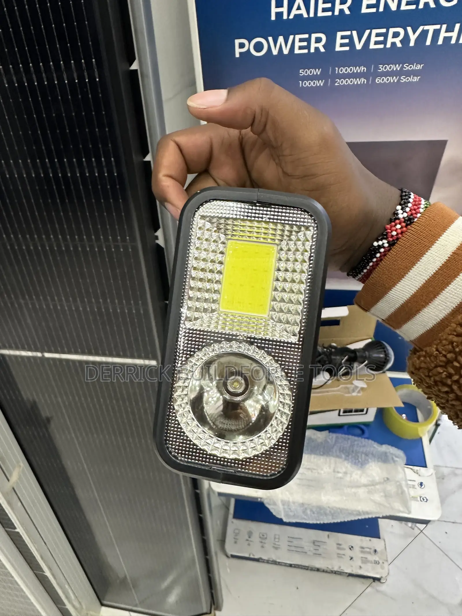 Solarmax Portable/Mobile Solar Light Kit
