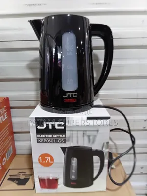 JTC Electric Kettle 1.7L Black E
 Kep0301-Gs