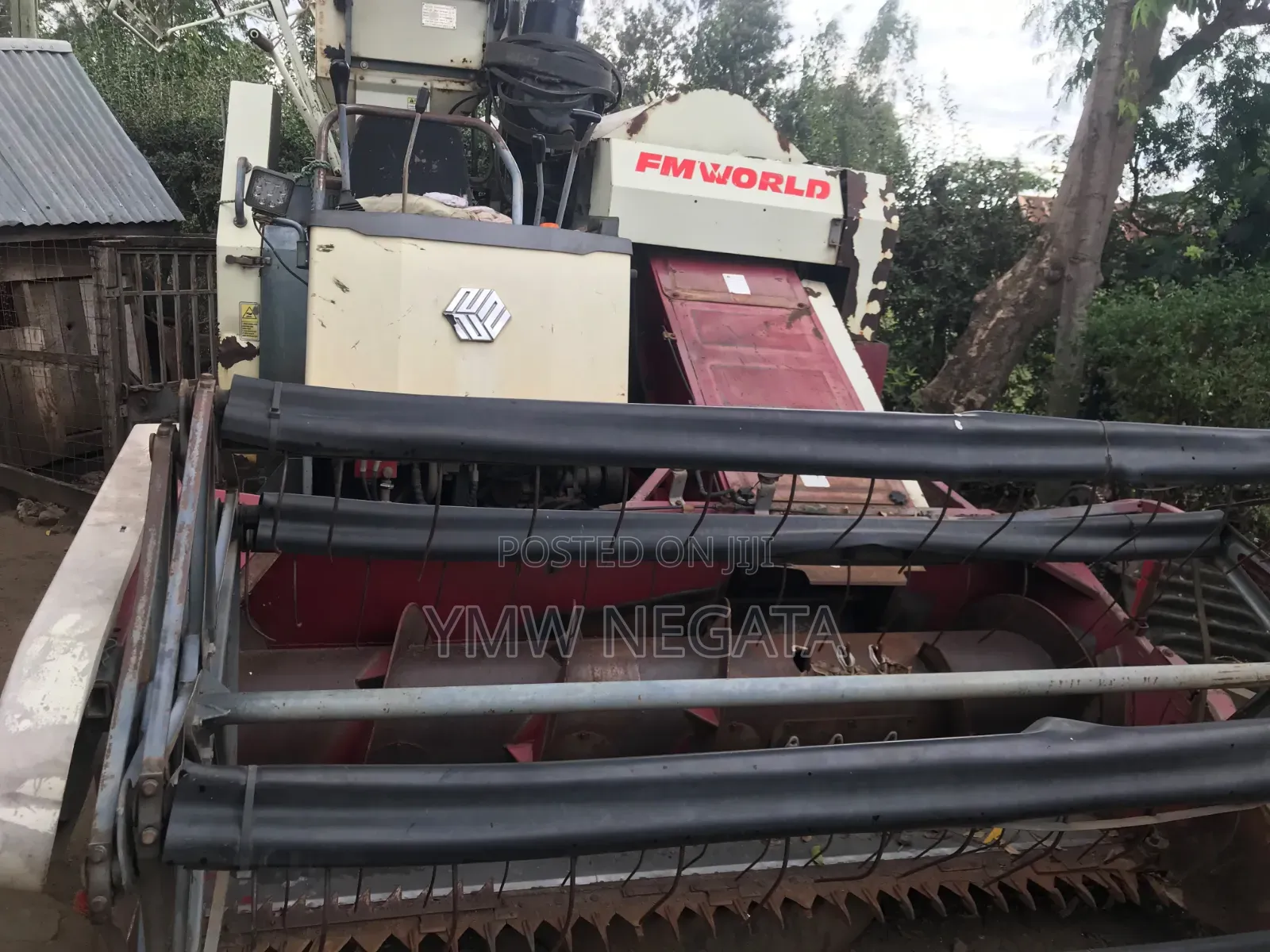 FMWORLD Tracked Combine Harvester