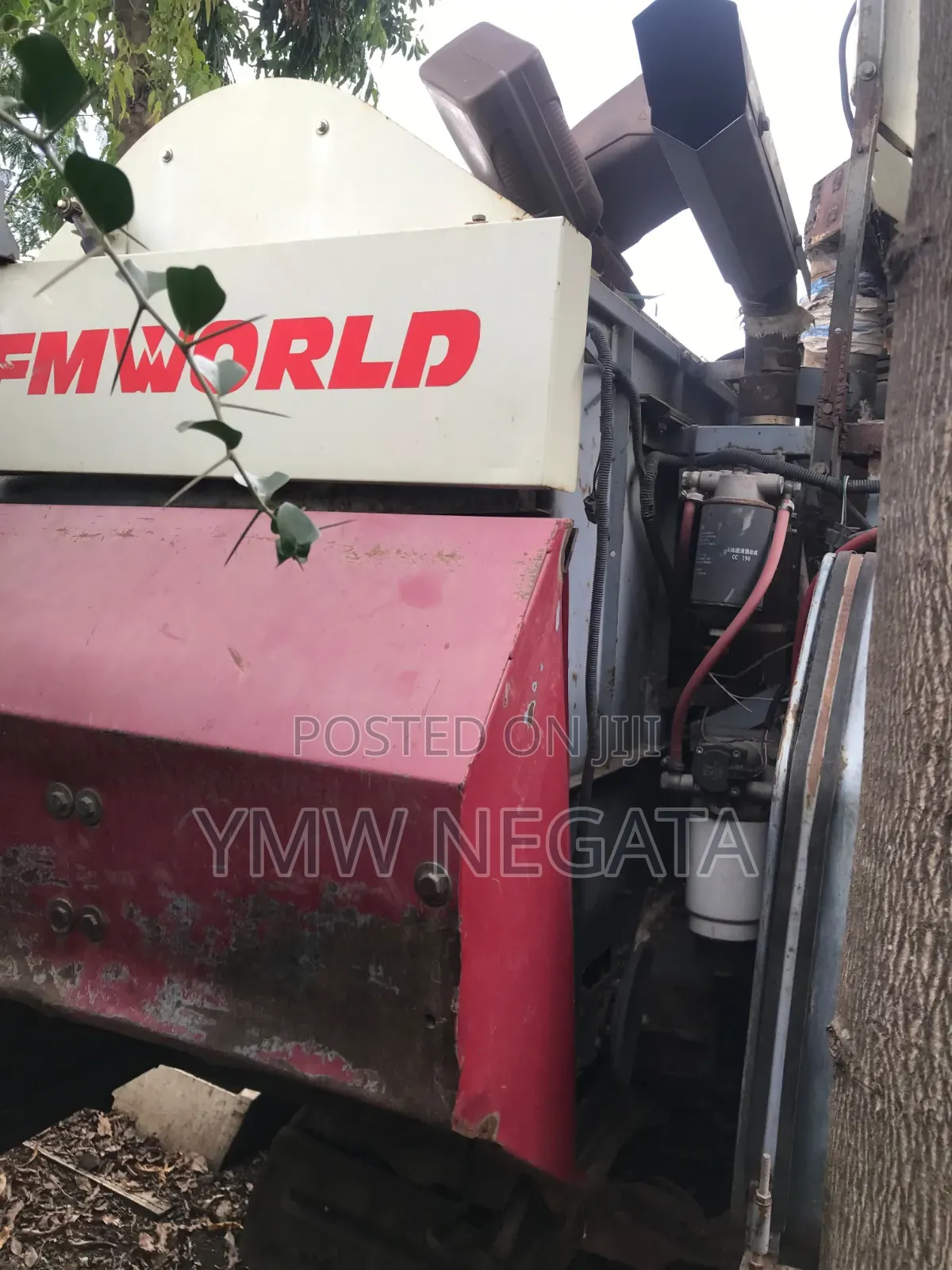 FMWORLD Tracked Combine Harvester