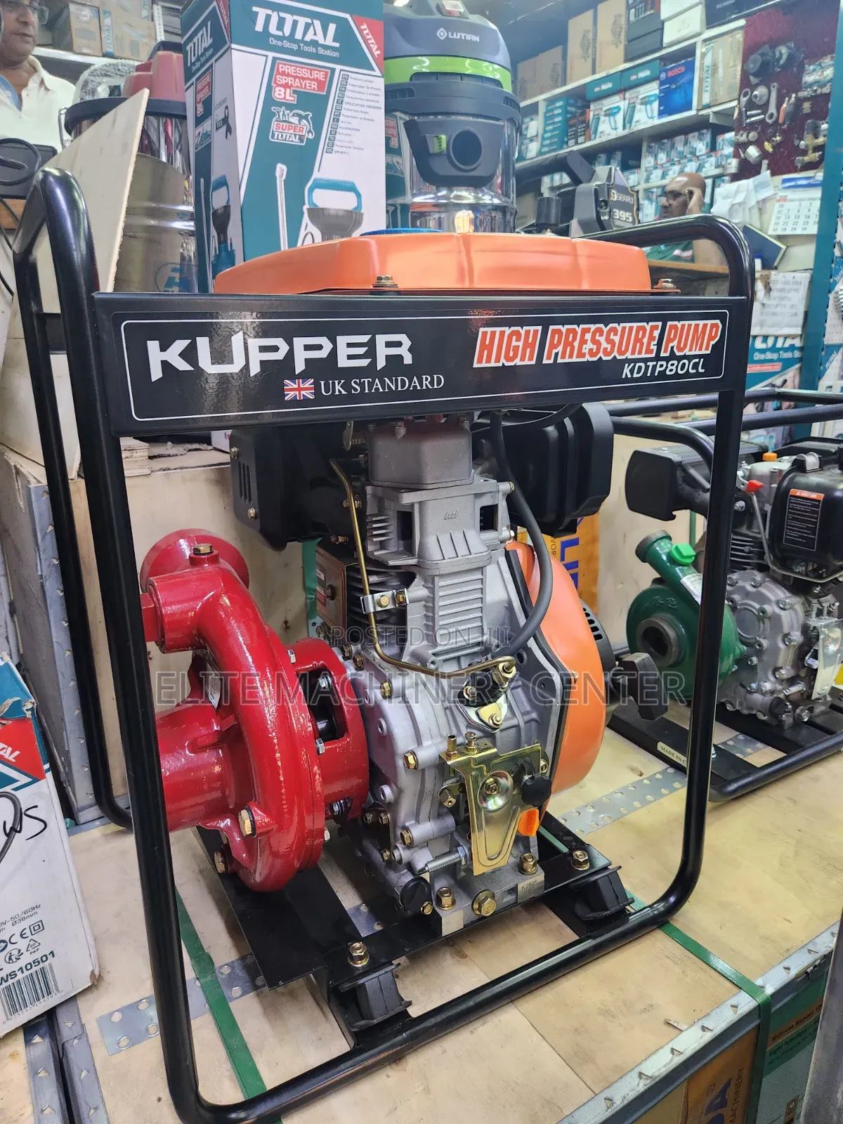 Kupper KDTP80CL High Pressure Water Pump