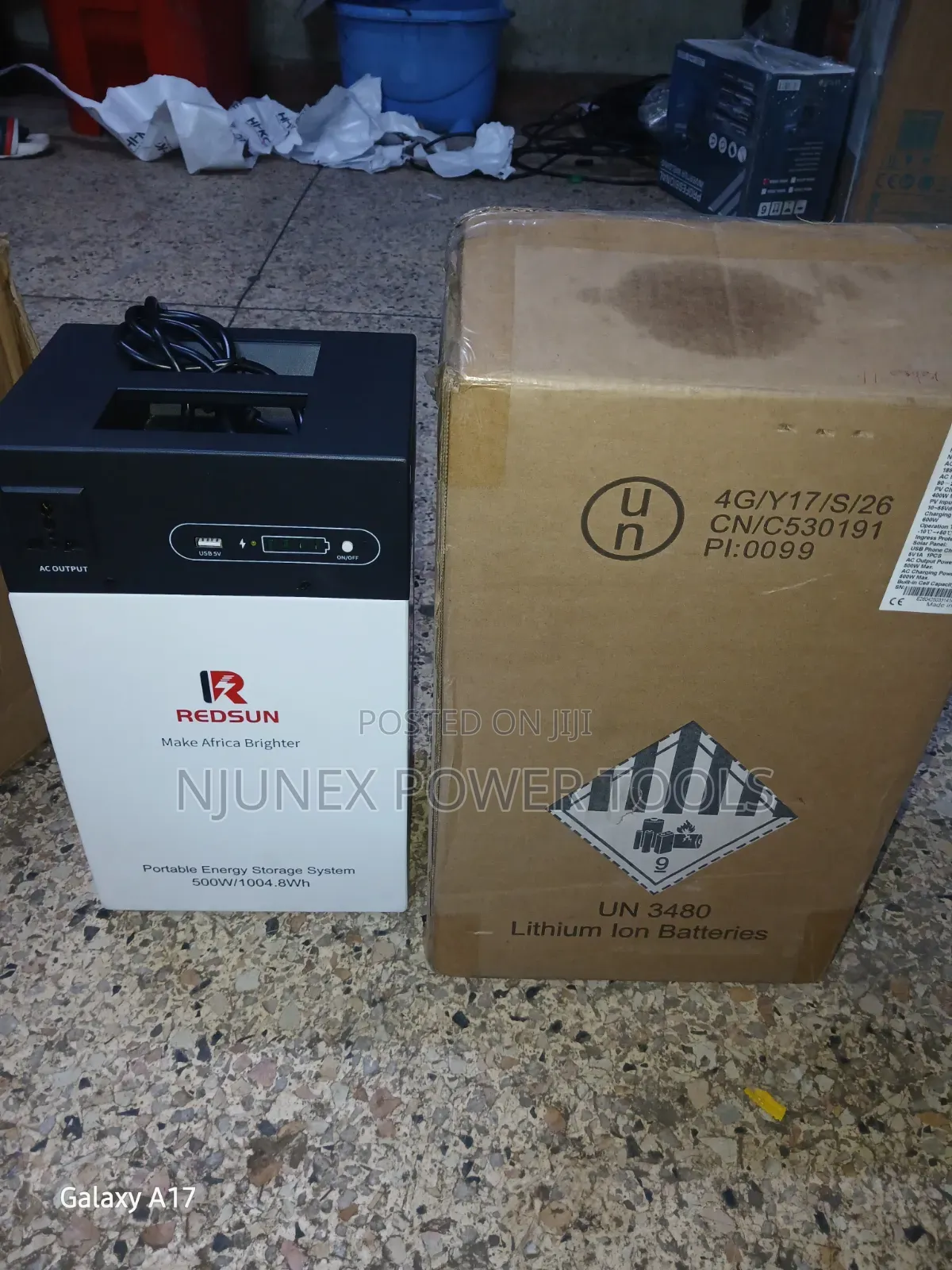 Redsun Portable Energy Storage System (500w/1004.8Wh)