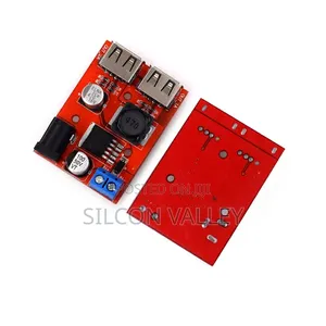 LM2596 Dual USB DC-DC 9v-36v to 5v 3A Step Down Buck Converter