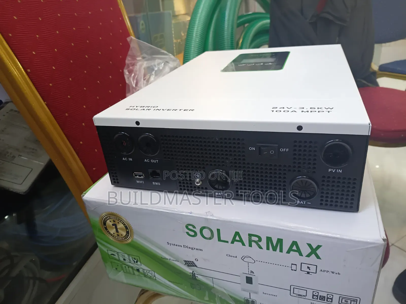 Solarmax 3.6kW 24V Hybrid Solar Inverter
