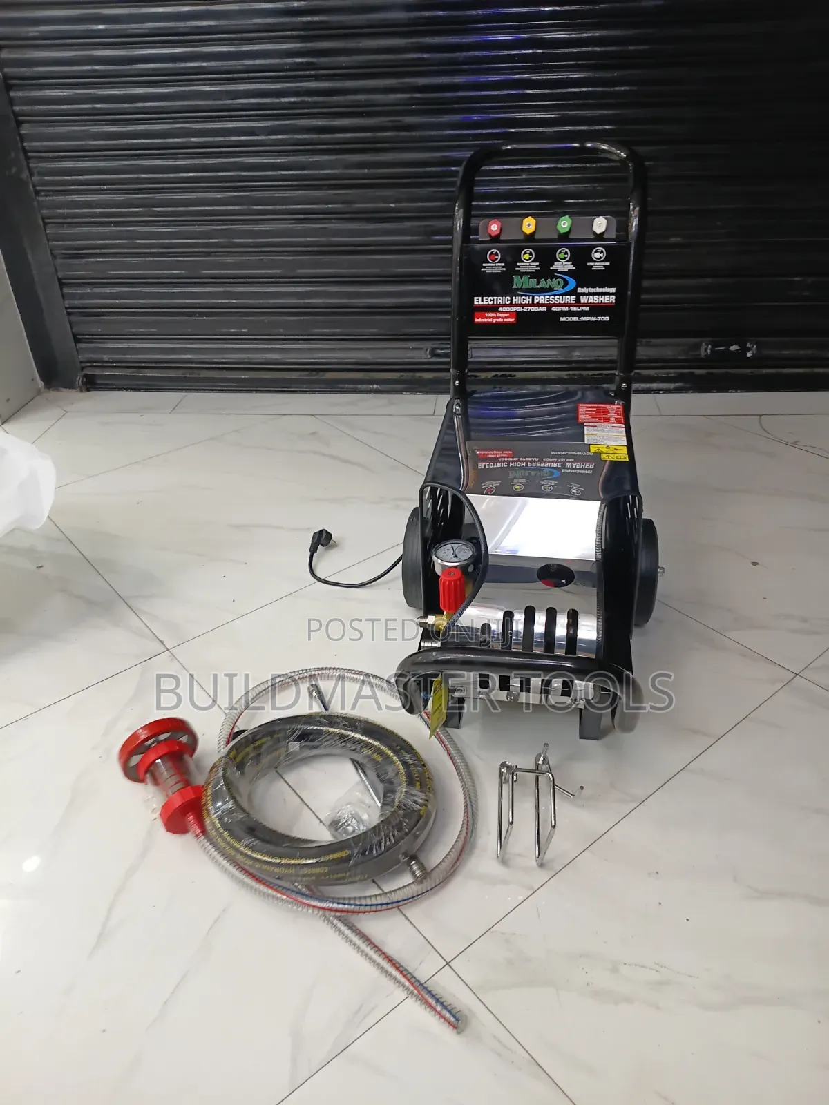 4000psi Milano Italia Electric High-Pressure Washer