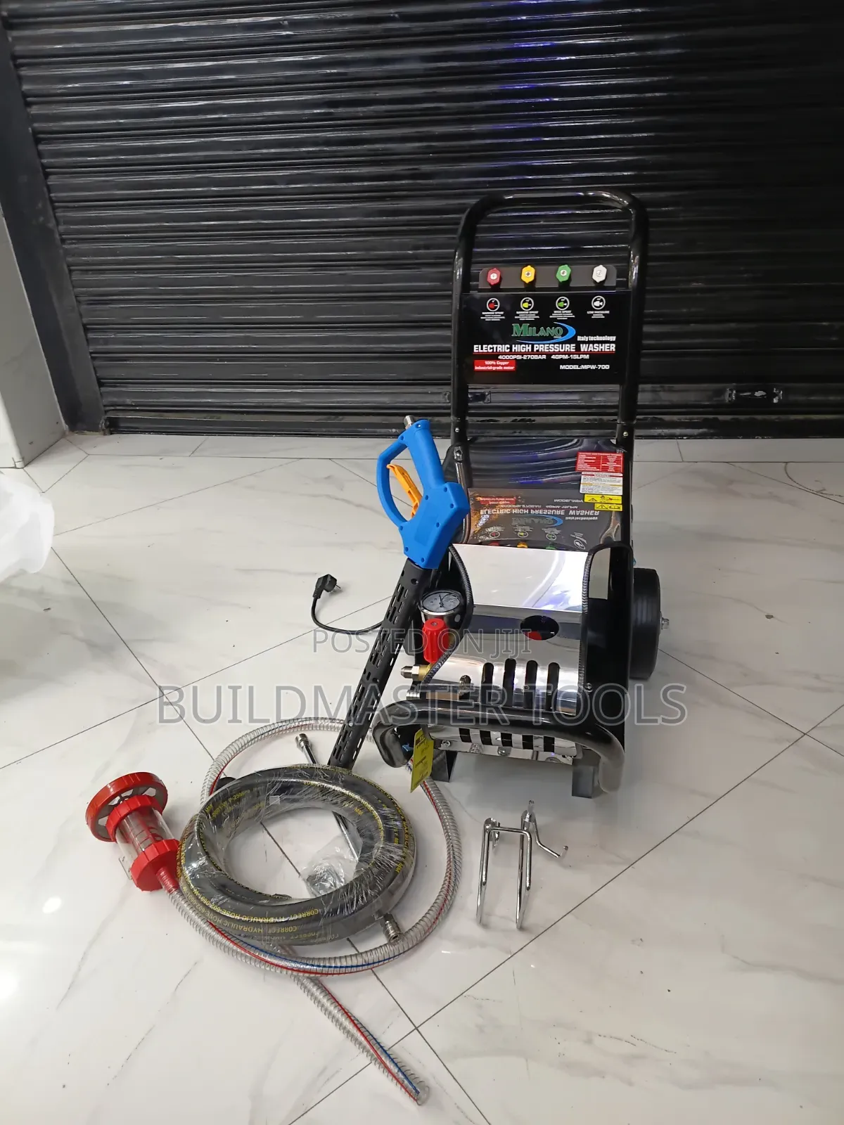 4000psi Milano Italia Electric High-Pressure Washer